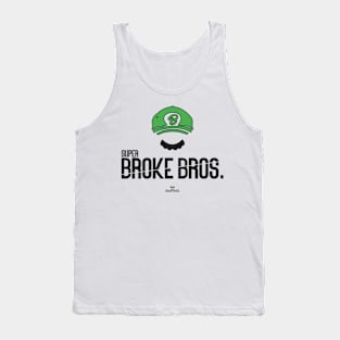 Broke Bros. Green Tank Top